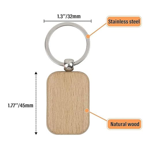 Keychain specs | ROUNDABOUT RINGS